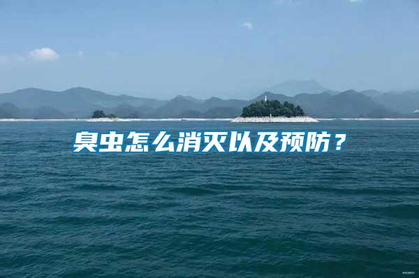 臭虫怎么消灭以及预防？