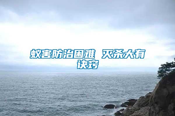 蚁害防治困难 灭杀大有诀窍