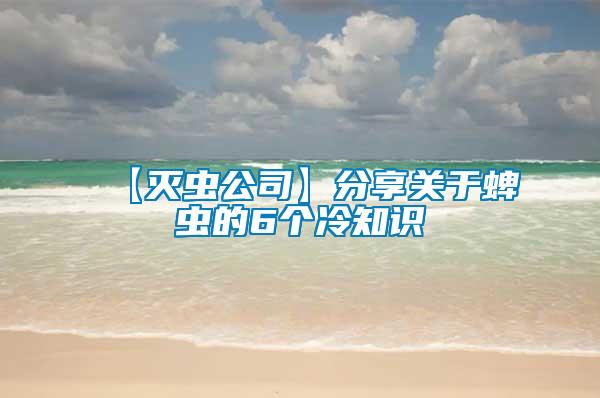 【灭虫公司】分享关于蜱虫的6个冷知识