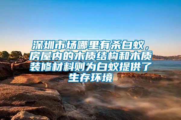 深圳市场哪里有杀白蚁，房屋内的木质结构和木质装修材料则为白蚁提供了生存环境