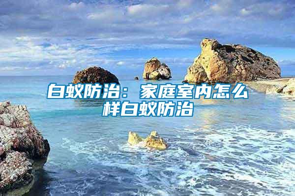 白蚁防治：家庭室内怎么样白蚁防治