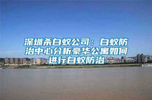 深圳杀白蚁公司：白蚁防治中心分析豪华公寓如何进行白蚁防治