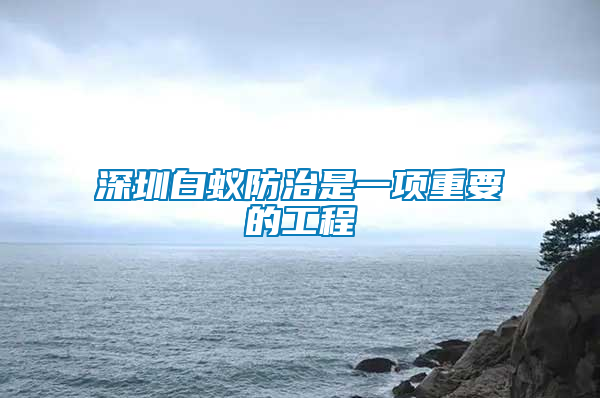 深圳白蚁防治是一项重要的工程