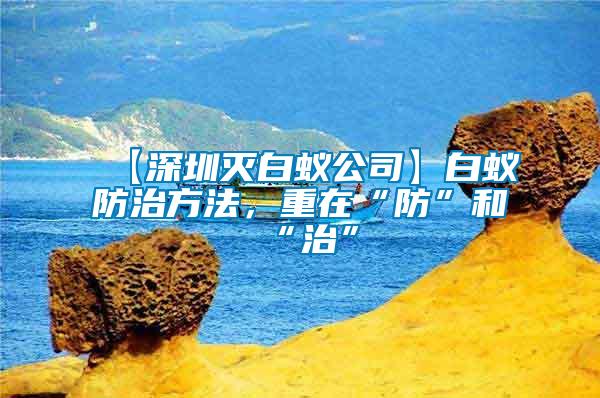 【深圳灭白蚁公司】白蚁防治方法，重在“防”和“治”