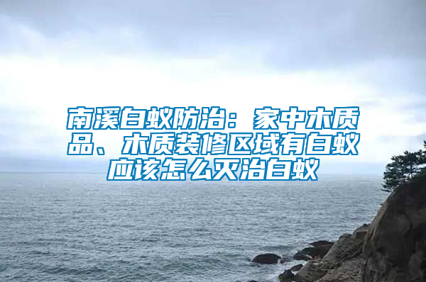 南溪白蚁防治：家中木质品、木质装修区域有白蚁应该怎么灭治白蚁